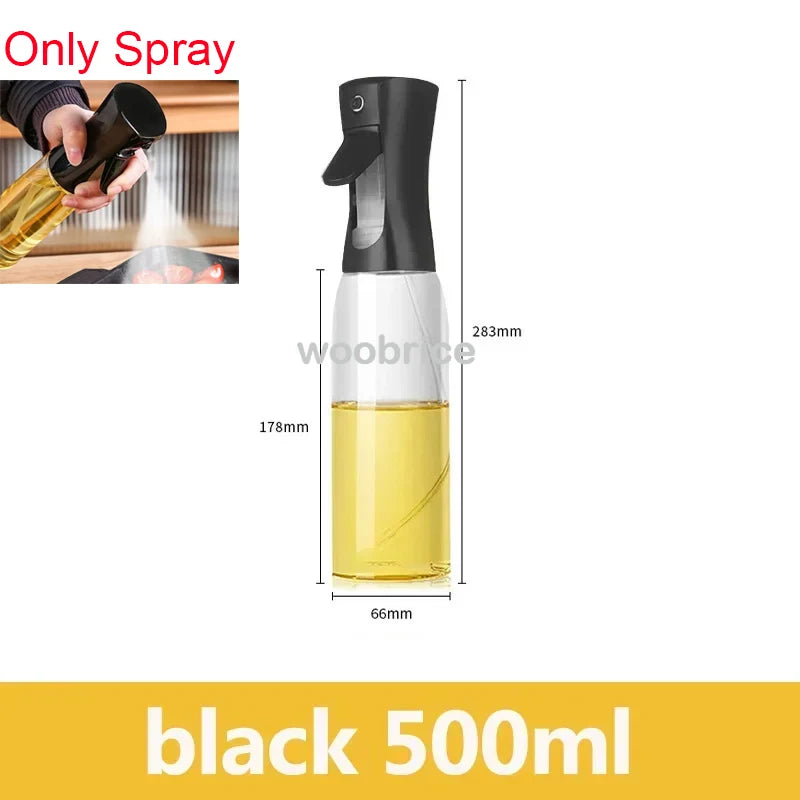 Black 500ml oil sparer dimensions 