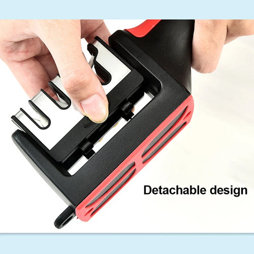 4-n-1 kitchen knife sharpener with detachable design 