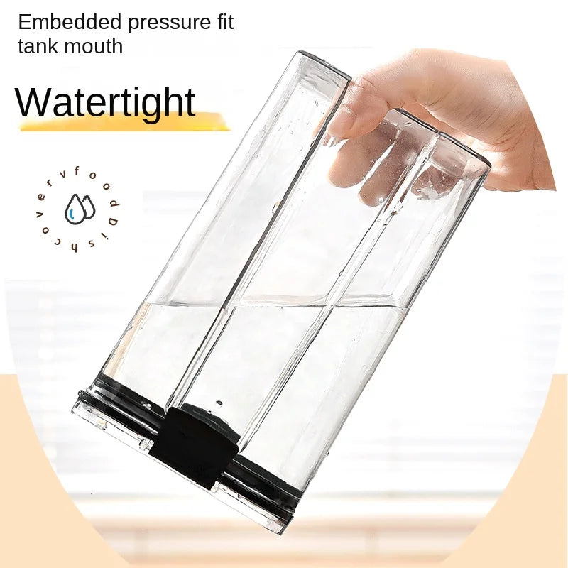 Airtight food storage containers with secure waterproof seal