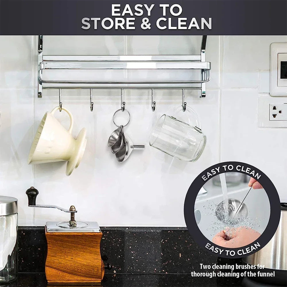 Funnel Pro Stainless Set