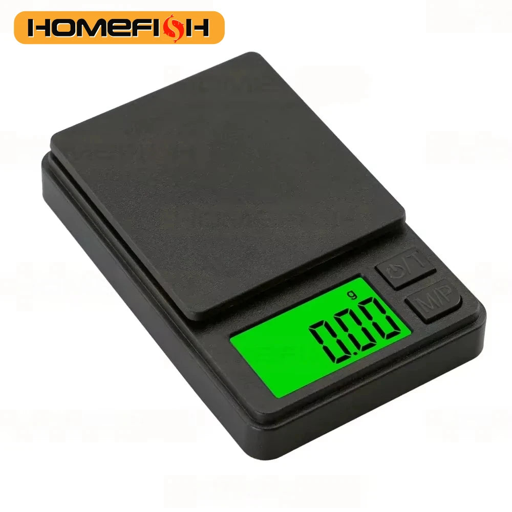 Compact digital kitchen food scale with LCD display 