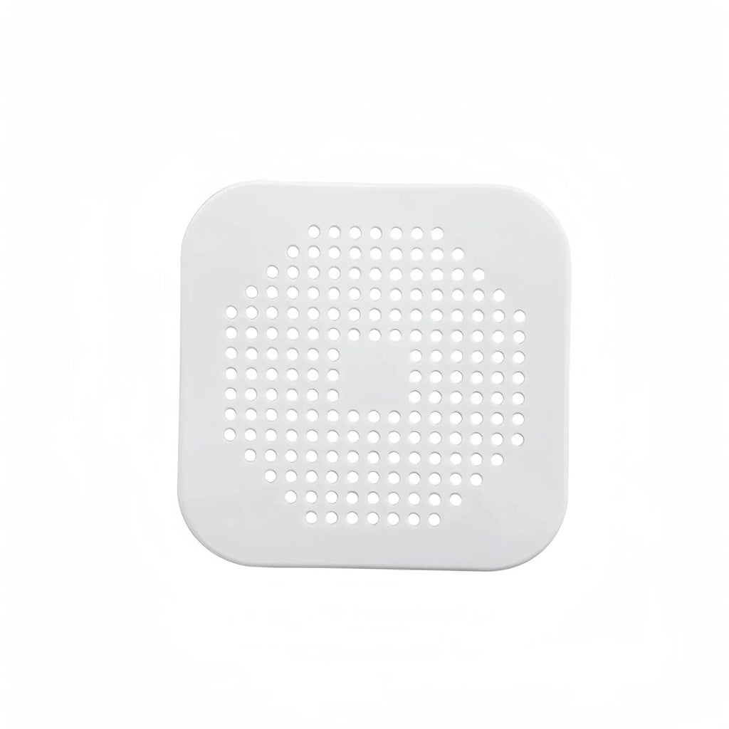 Whie silicone square sink drain strainer 