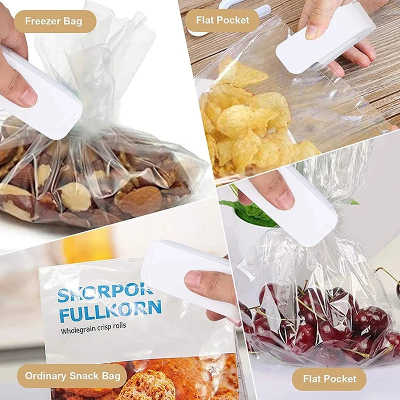 Mini Heat Bag Sealer for sealing food and snack bags 